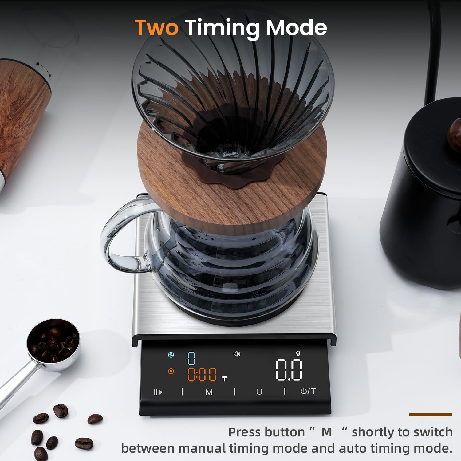 Tipre heat-resistant silicone mat protects countertops during hot pours