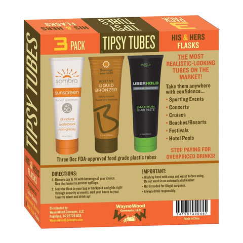 Tipsy Tubes discreet drink container ideal for social outings