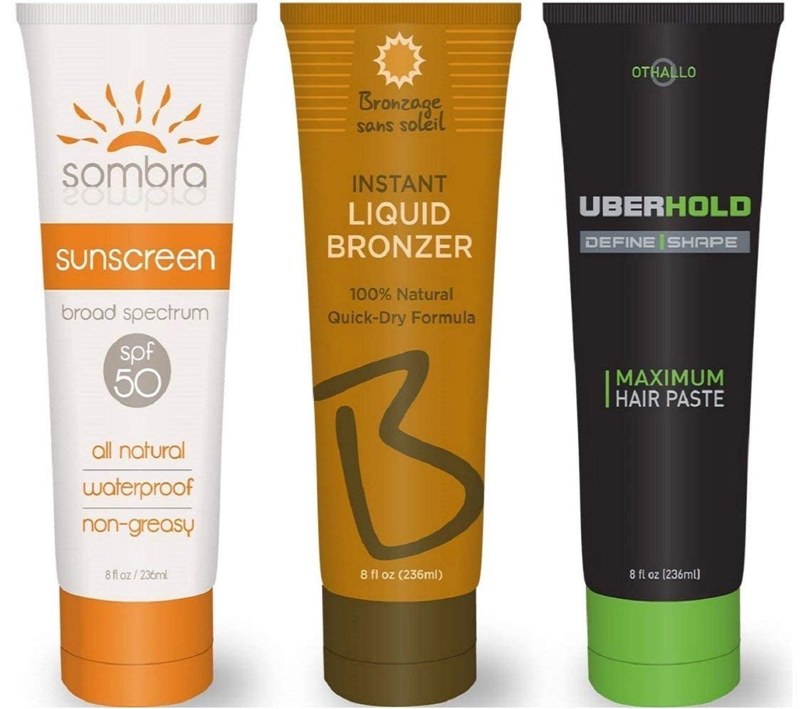 Tipsy Tubes hidden sunscreen bottle shown as discreet carry for 8 oz capacity