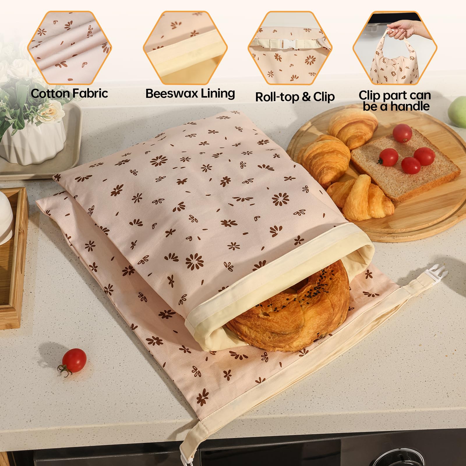 Tirphy bread storage in fridge prevents moisture buildup.