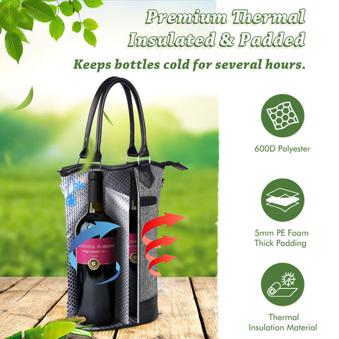 Tirrinia collapsible tote folds for easy storage while traveling