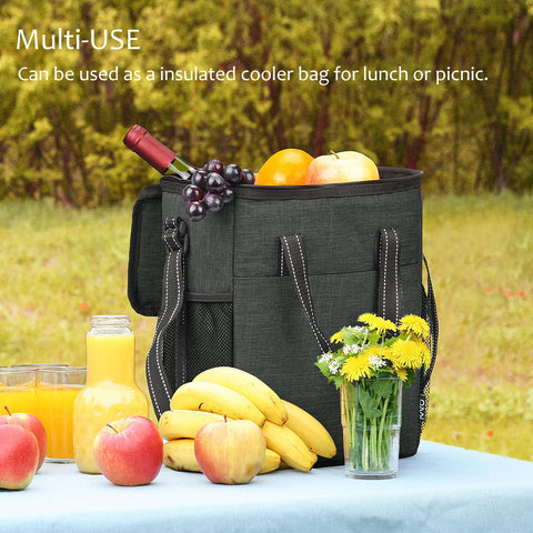 Tirrinia leakproof internal seam prevents spills during transport.
