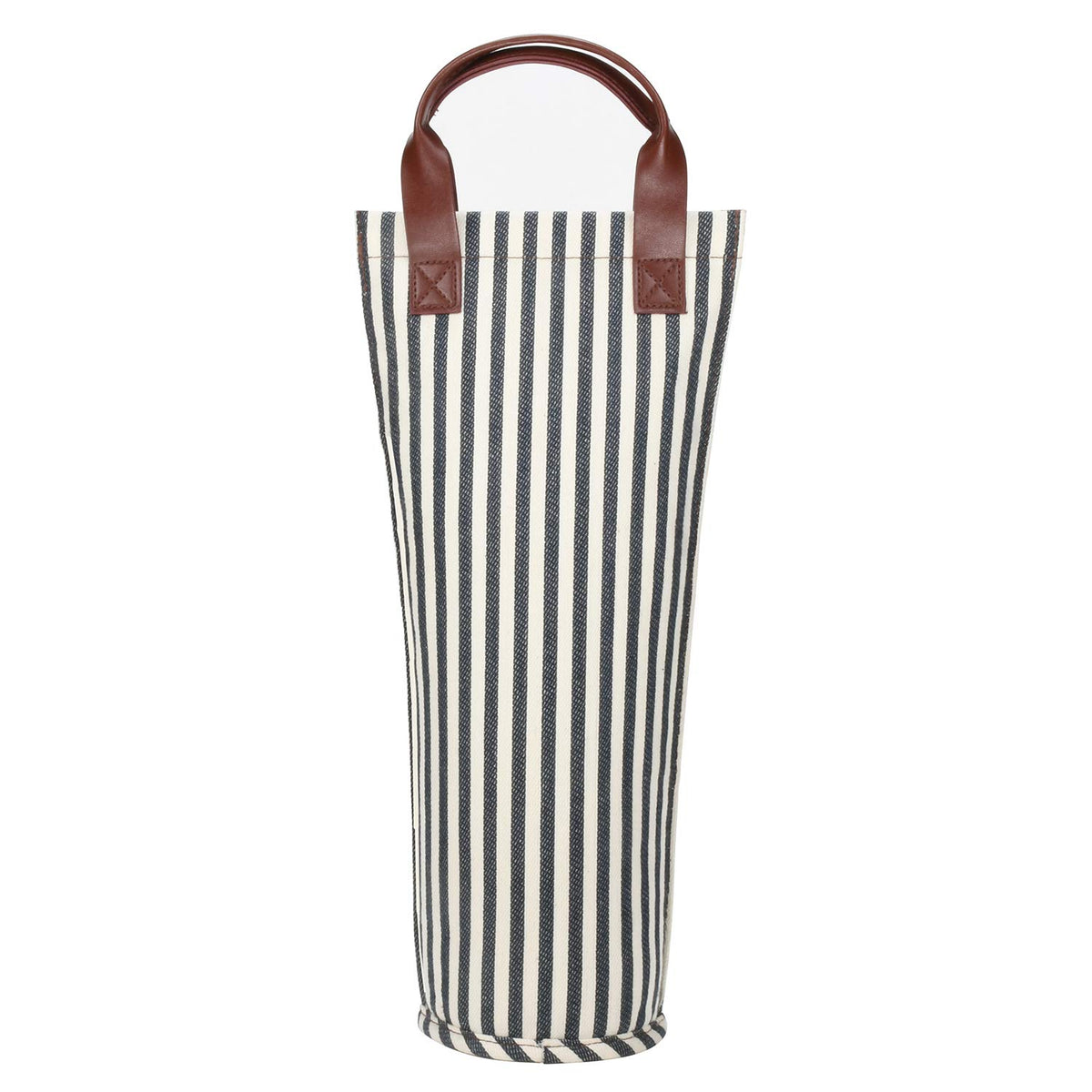 Tirrinia single wine gift tote bag insulated front view ideal for travel and picnics