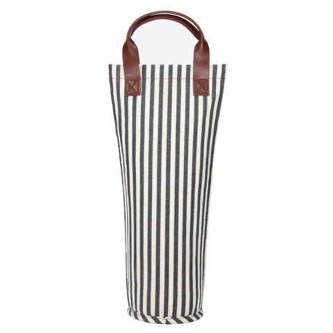 Tirrinia single wine gift tote bag insulated front view ideal for travel and picnics