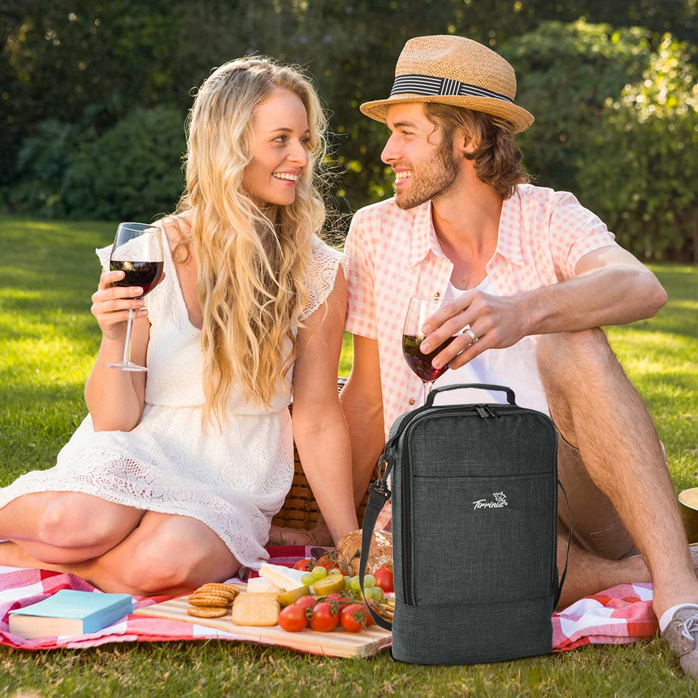 Tirrinia foam insulation protects bottles from bumps during transport.
