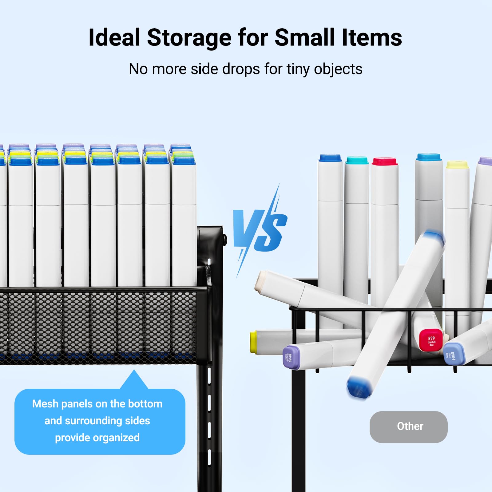 TISTAYA tool-less installation makes setup quick and simple