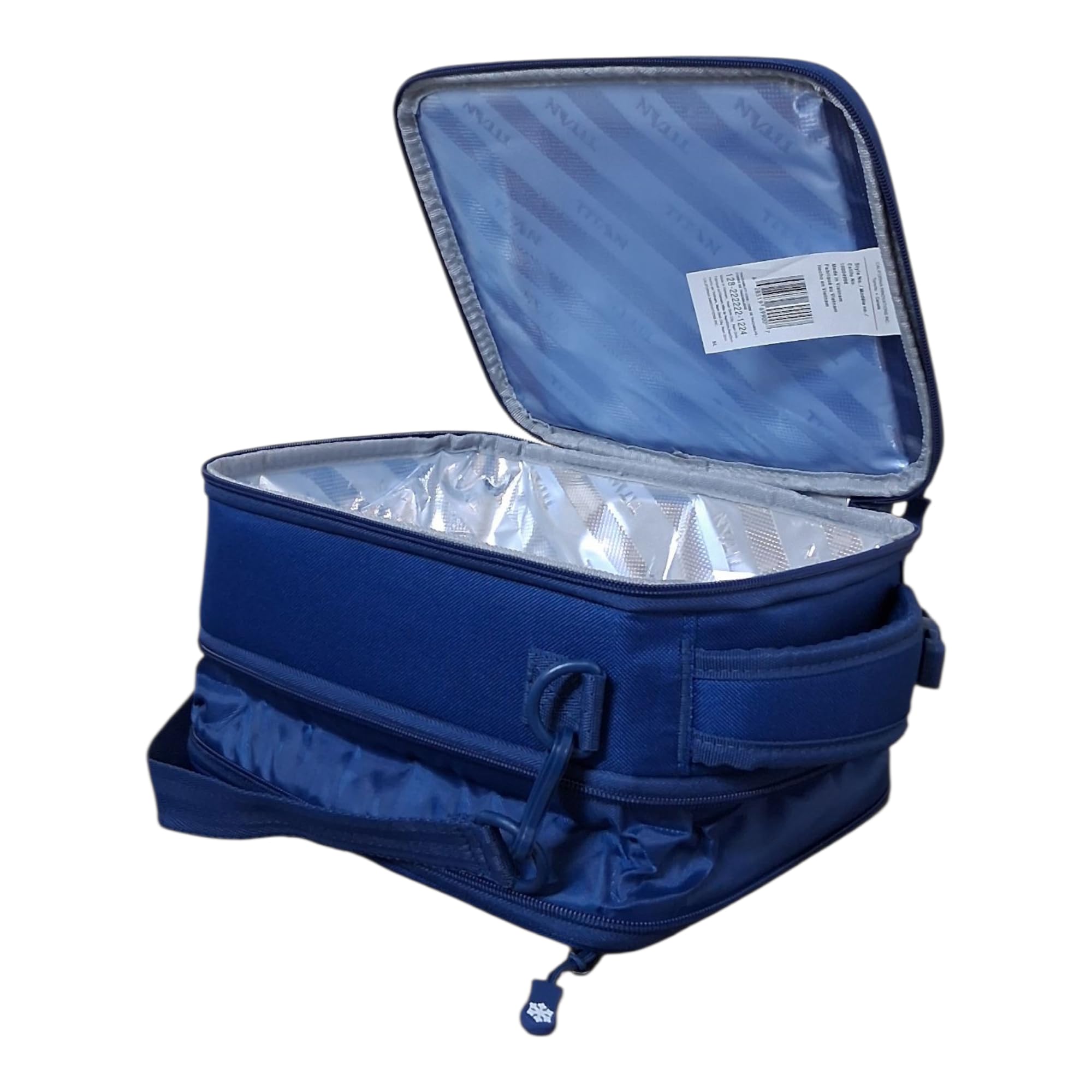 Titan by Arctic Zone removable ice walls to keep foods cool during transport.