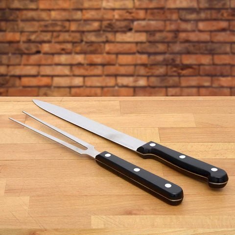 TIYOORTA 6-inch meat fork for stable carving.