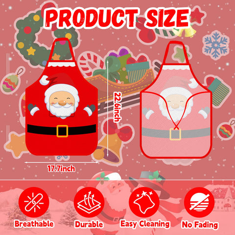 Tkifoda gingerbread apron for children with pocket, great for baking activities