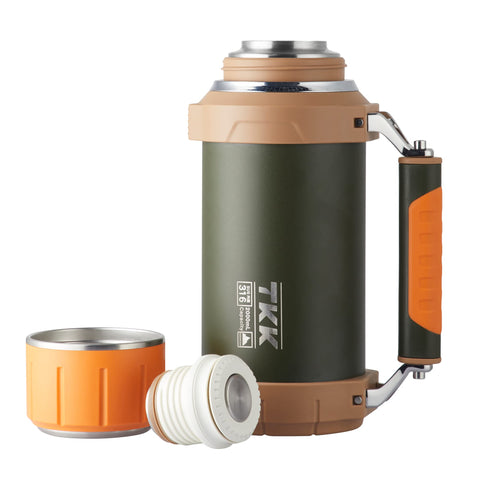 TKK 18/10 stainless steel construction ensures safe, durable use