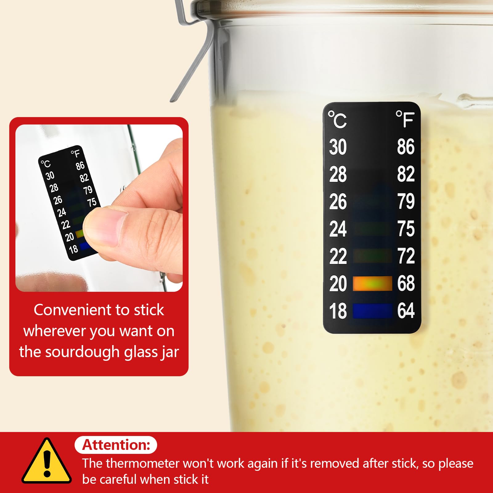 TKVAZK thermometer for precise temperature during fermentation