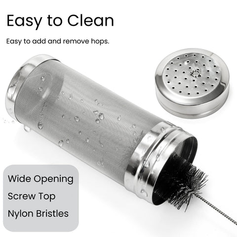 Tlence 300 micron mesh hopper filter preserves aroma while filtering