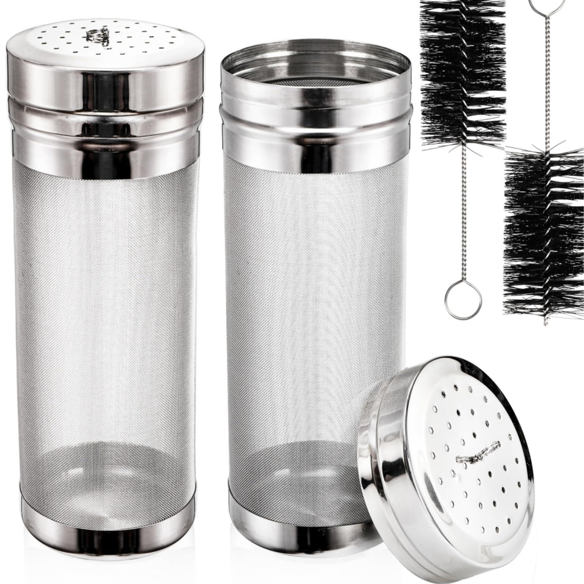 Tlence beer dry hopper filter with lid keeps hops contained for a clean boil