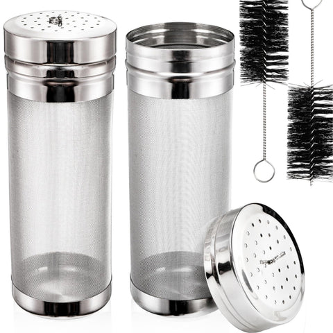 Tlence beer dry hopper filter with lid keeps hops contained for a clean boil