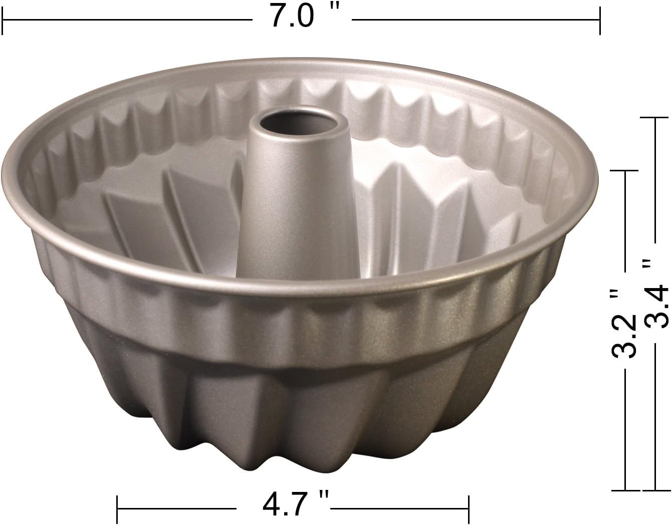 TLIOCAS 6-quart compatibility ideal for 7-inch Bundt recipes.