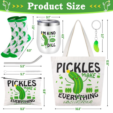TLY Pickle Tote Bag perfect for carrying daily essentials.