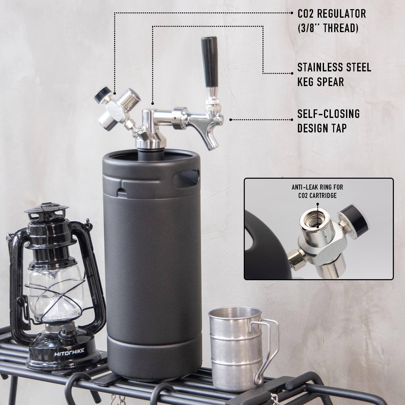 TMCRAFT CO2 cartridge system demonstrates simple, consistent carbonation.