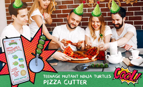 TMNT pizza party essential cutter for quick, playful pizza prep