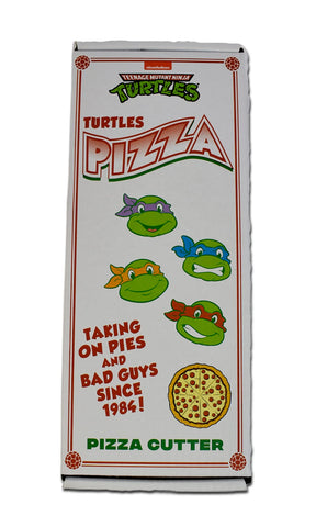 TMNT pizza cutter with stainless steel blade delivers durable, sharp slicing