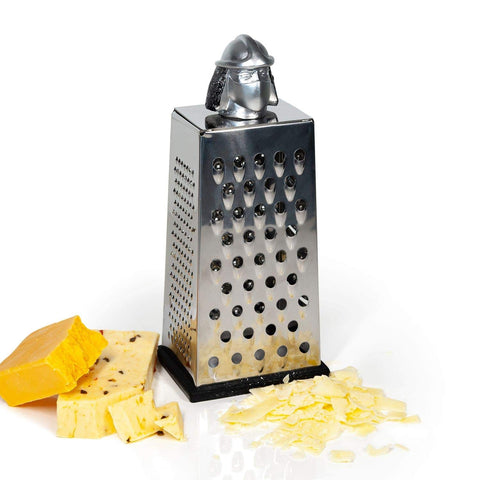 TMNT Shredder stainless box grater offers durable, easy cheese grating