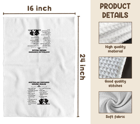 TNUW towel doubles as a decorative accent in kitchens or bathrooms.
