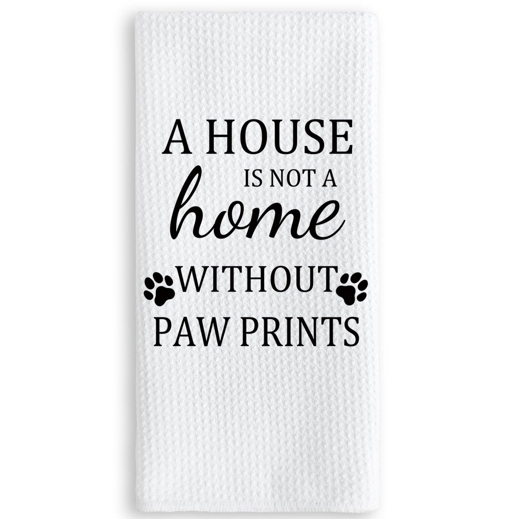 TNUW dog-themed gift towel for kitchen and decor
