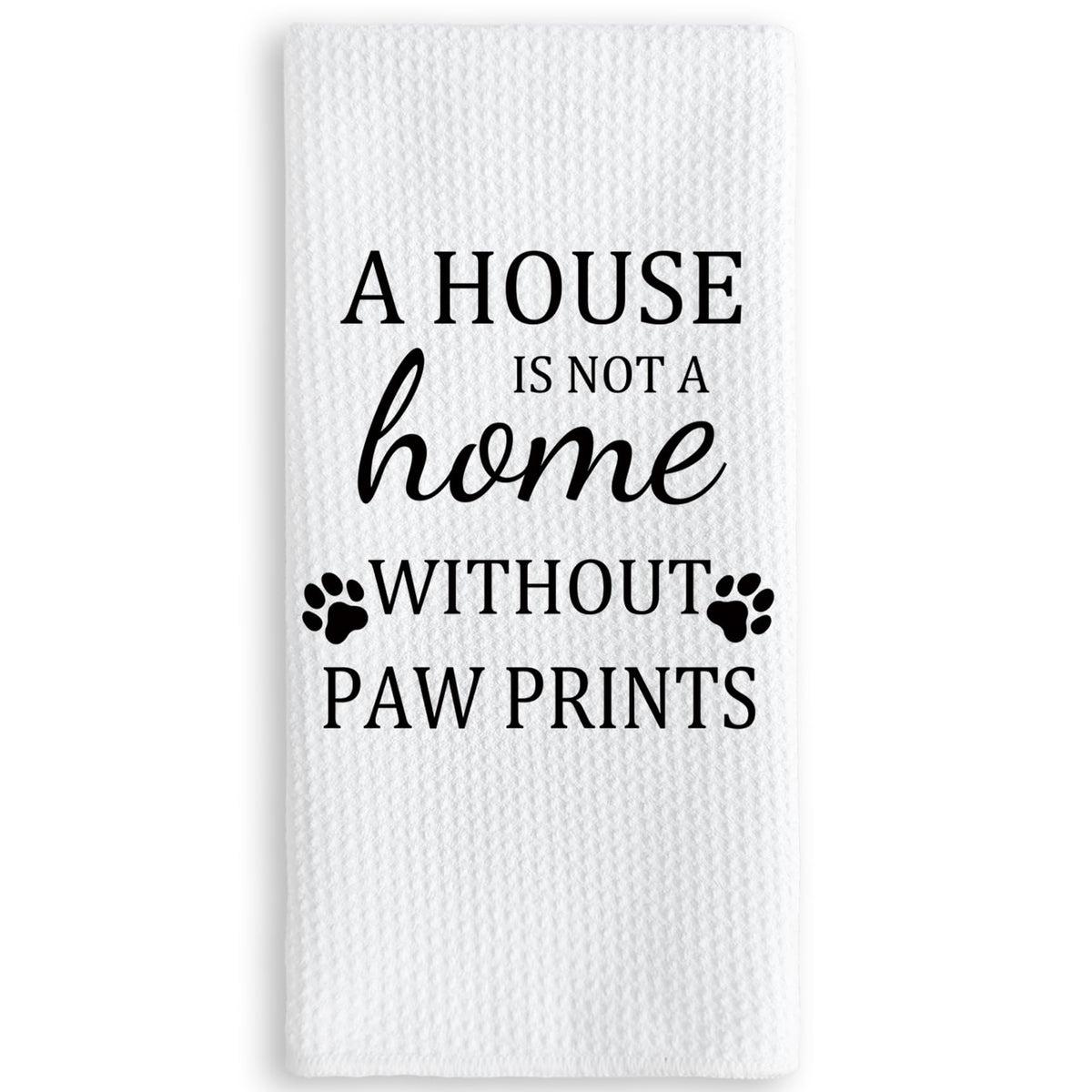 TNUW dog-themed gift towel for kitchen and decor