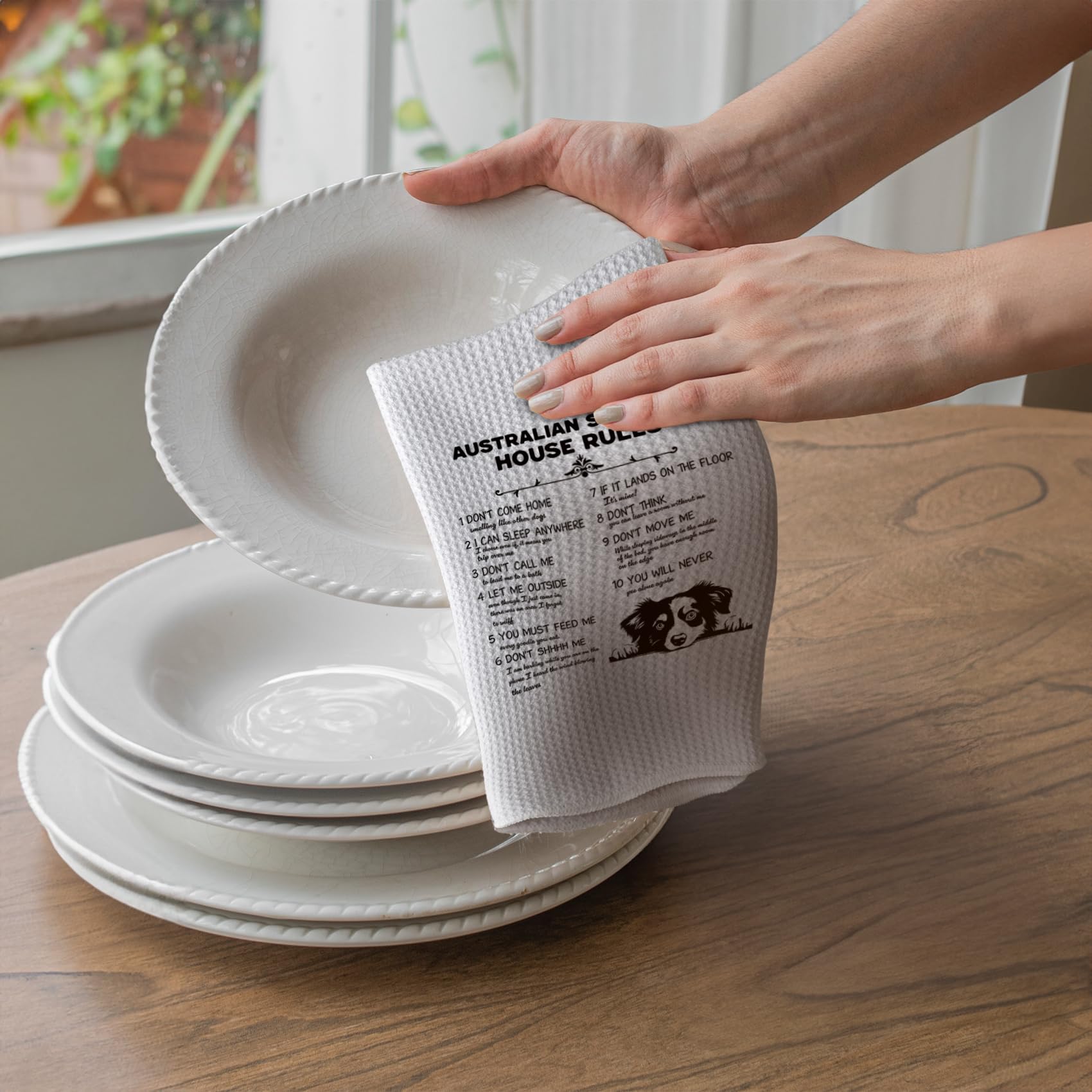 TNUW kitchen bathroom decor towel showcasing versatile styling for homes.