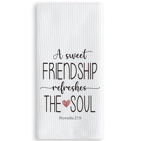 TNUW kitchen towel 16x24 with waffle weave for stylish gifting