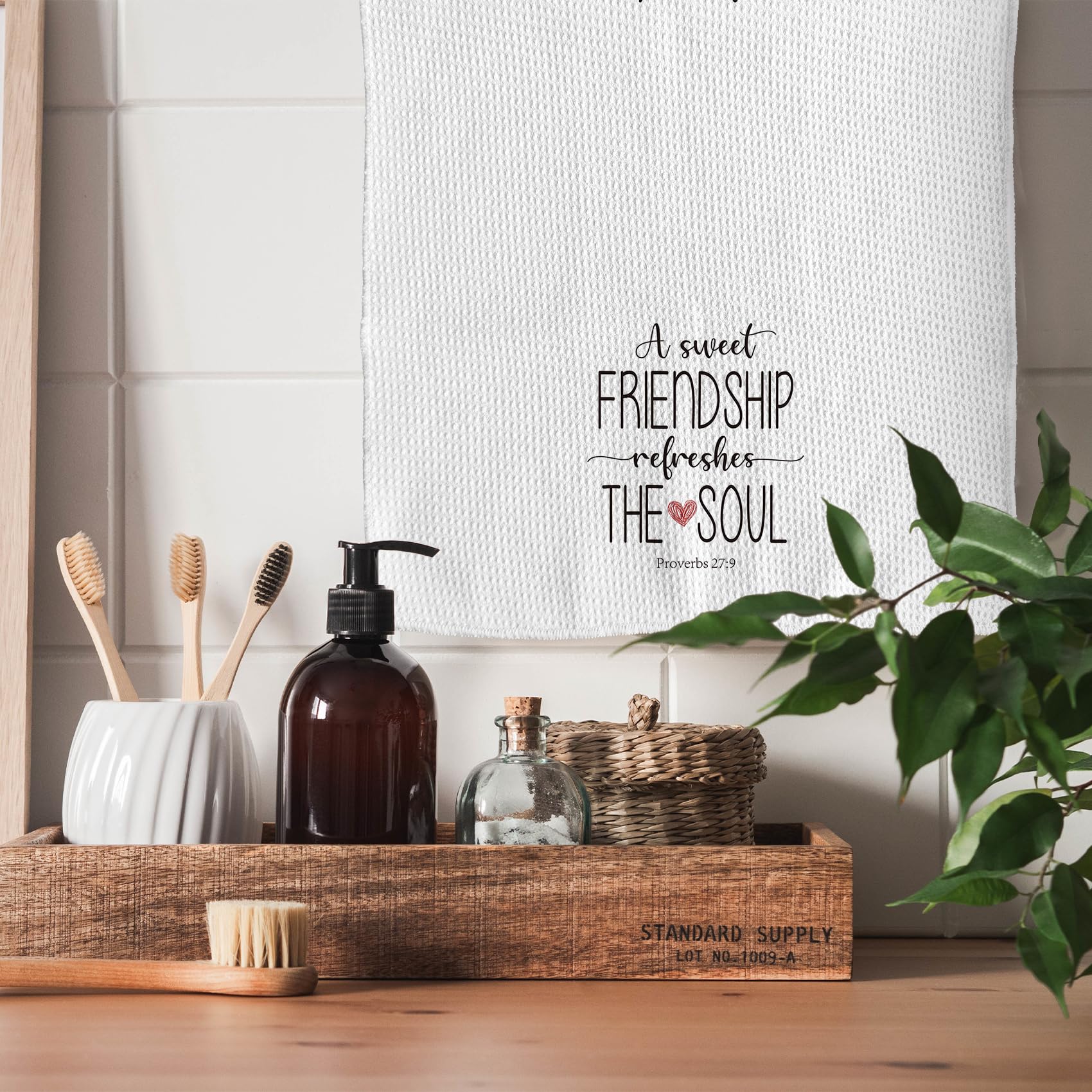 TNUW towel suits housewarmings and holidays as a thoughtful gift