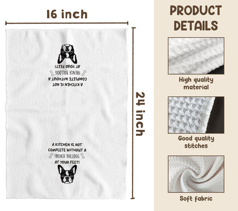 TNUW modern dog-themed towels elevate any room with playful charm.