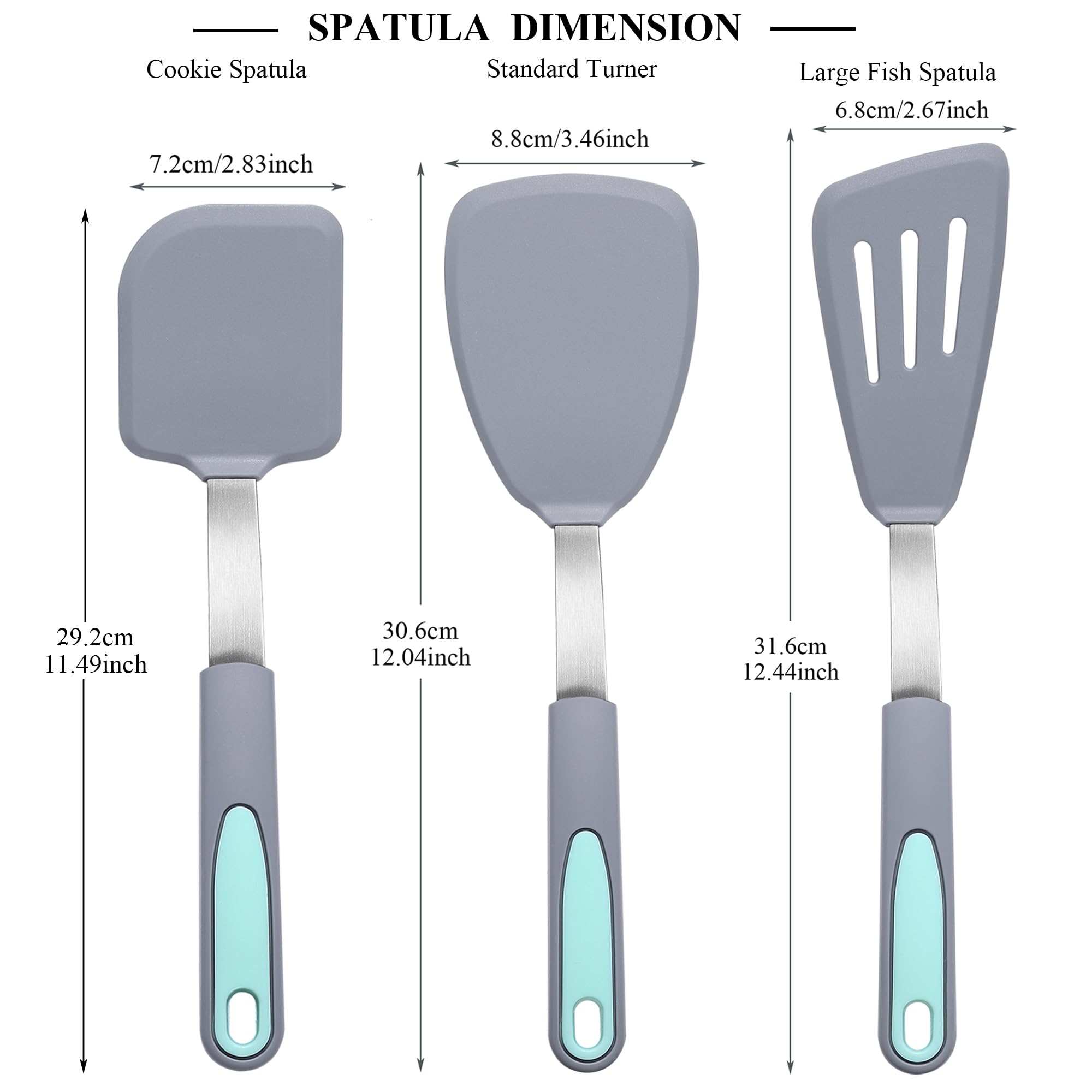 To Encounter dishwasher-safe spatula cleanups with hot water or dishwasher.