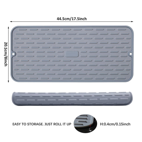 To encounter non-slip surface prevents slips during air drying of delicate items
