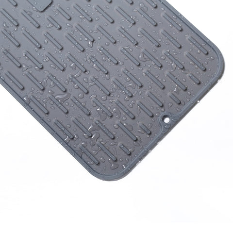To encounter stemware drying mat 17.5x8 inches promotes fast drainage for wine glasses