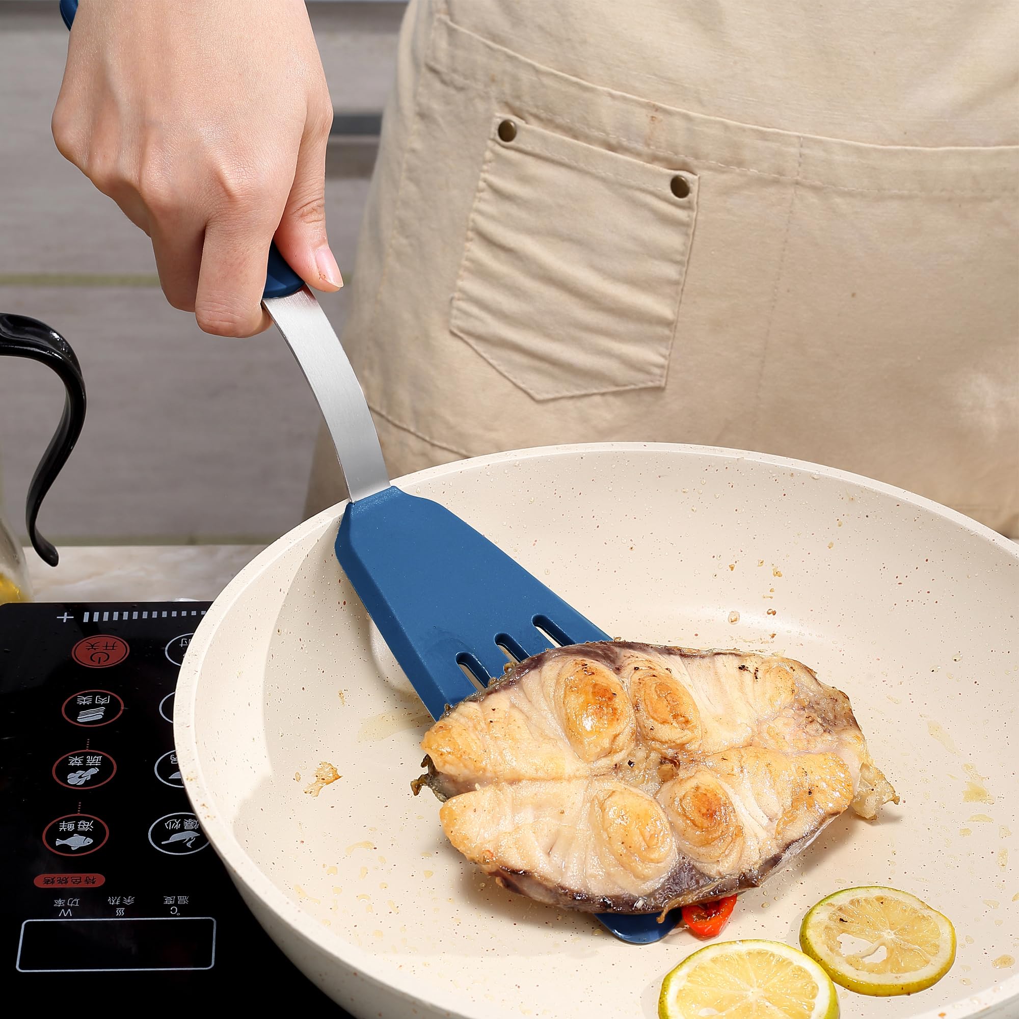 To encounter silicone pancake spatula ideal for delicate pancake lifting
