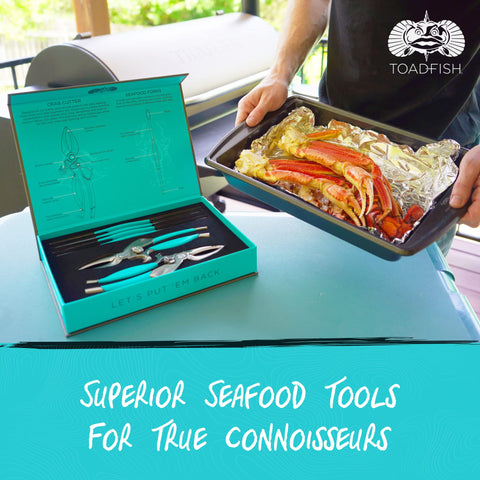 Toadfish Crab & Lobster Tool Set stainless steel durability and longevity