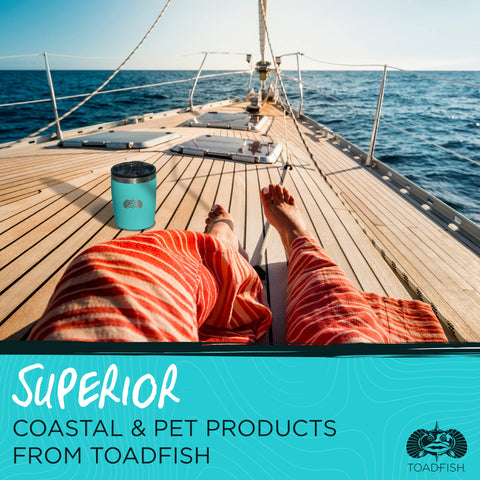 Toadfish stainless steel rocks tumbler teal rust-resistant and durable