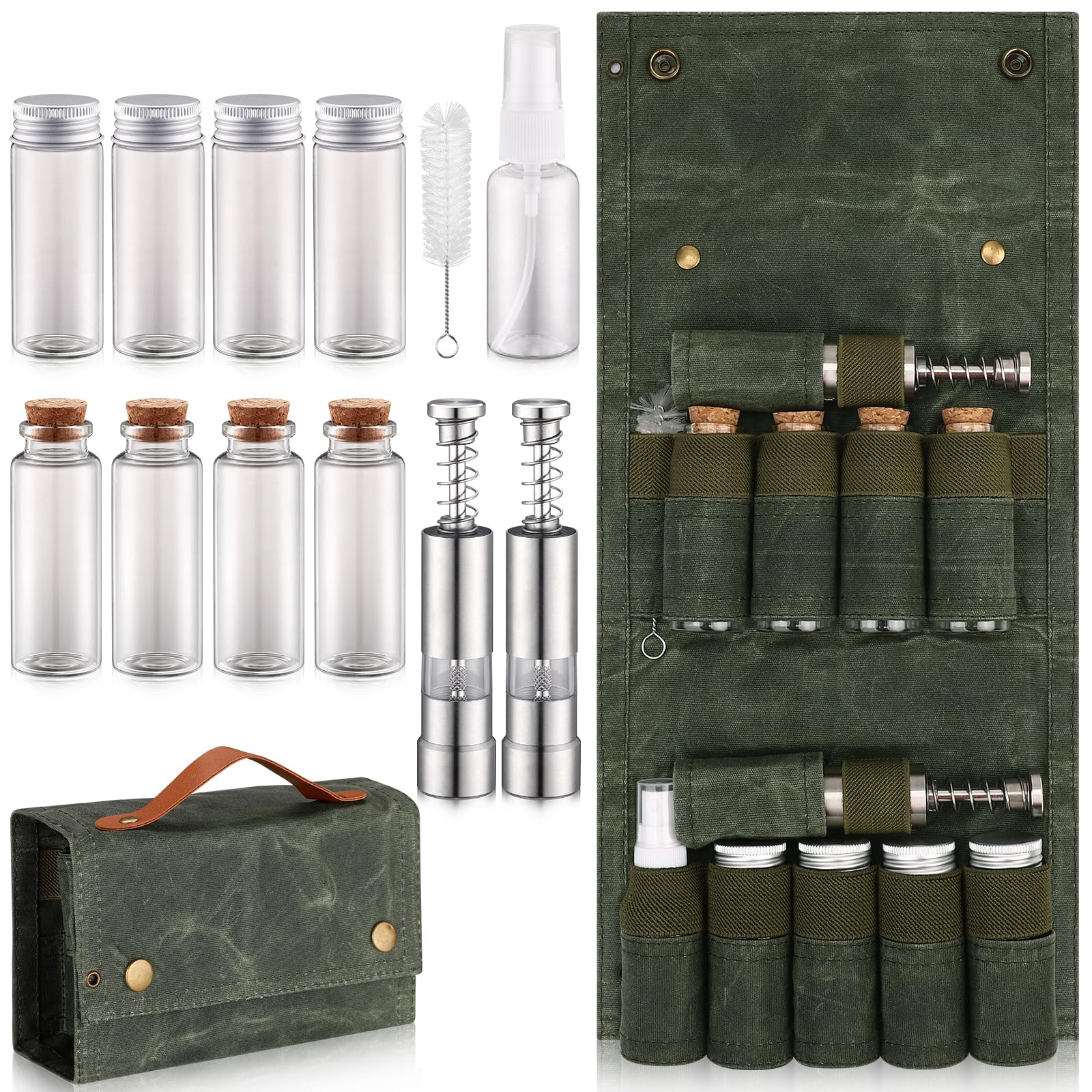 TOBWOLF foldable design saves space in luggage.