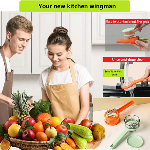 Tochinkar premium stainless steel blade slices fruits quickly and smoothly