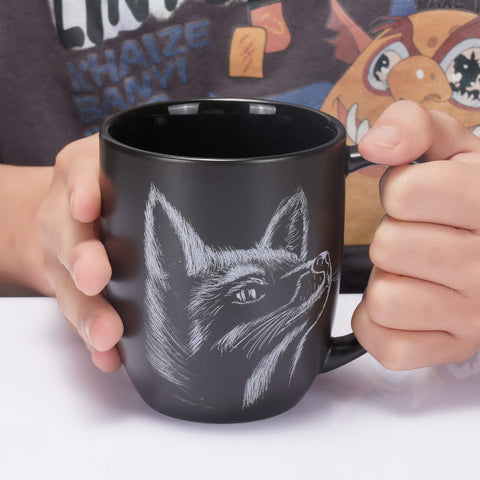 ToCooTo fox mug in gift box, ready for gifting on special occasions.