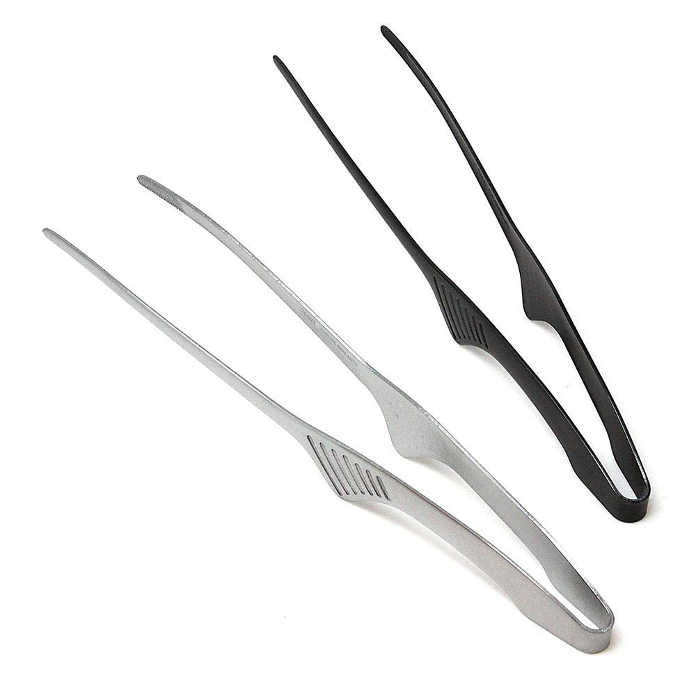 Todai Yakiniku tongs compact storage for neat counter or drawer display.