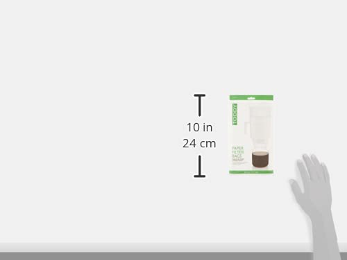 Toddy THMPF20 ready-to-brew setup simplifies cleanup after brewing.