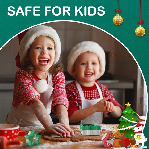 Toekt glove cutter offers a safe, kid-friendly shape for decorating.