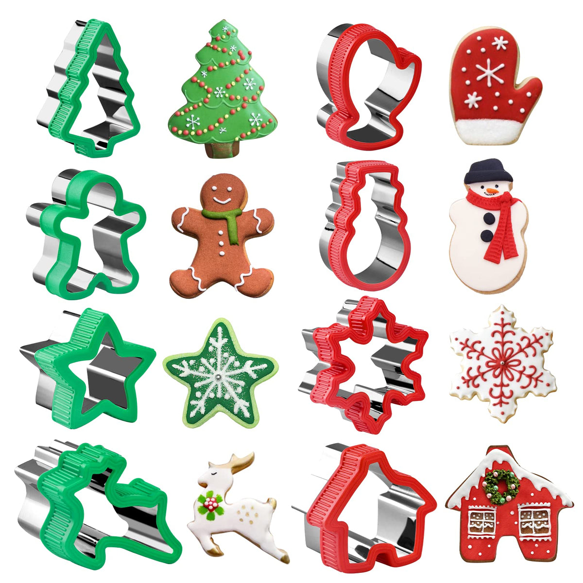 Toekt Christmas tree cutter helps create crisp festive shapes for holiday baking.