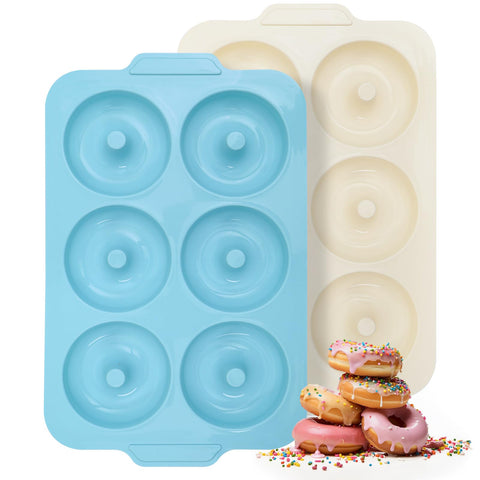 Toeusog donut pan six-cavity mold for even baking and easy family snacks.
