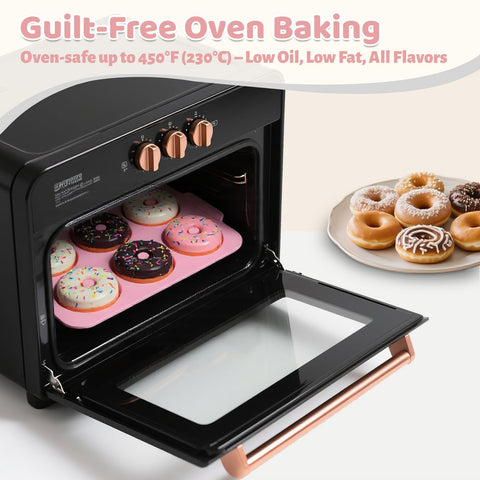 Toeusog easy storage silicone pan stacks flat to save space