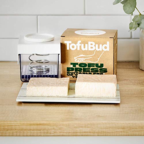 TofuBud Tofu Press doubles as a paneer or cheese press.