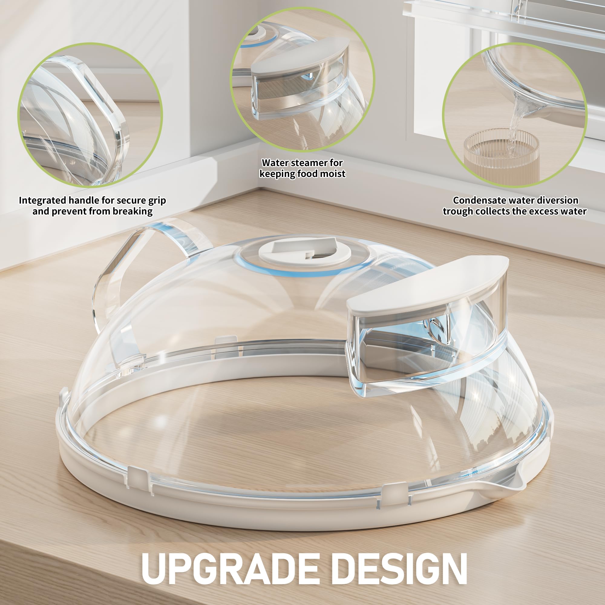 TOFWOF durable insulated handle on the lid provides a safe, comfortable grip.