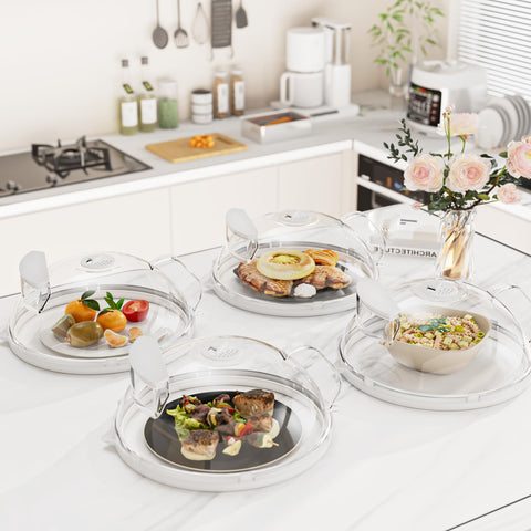 TOFWOF freezer, fridge, and outdoor use cover protects food while cooking or storing.
