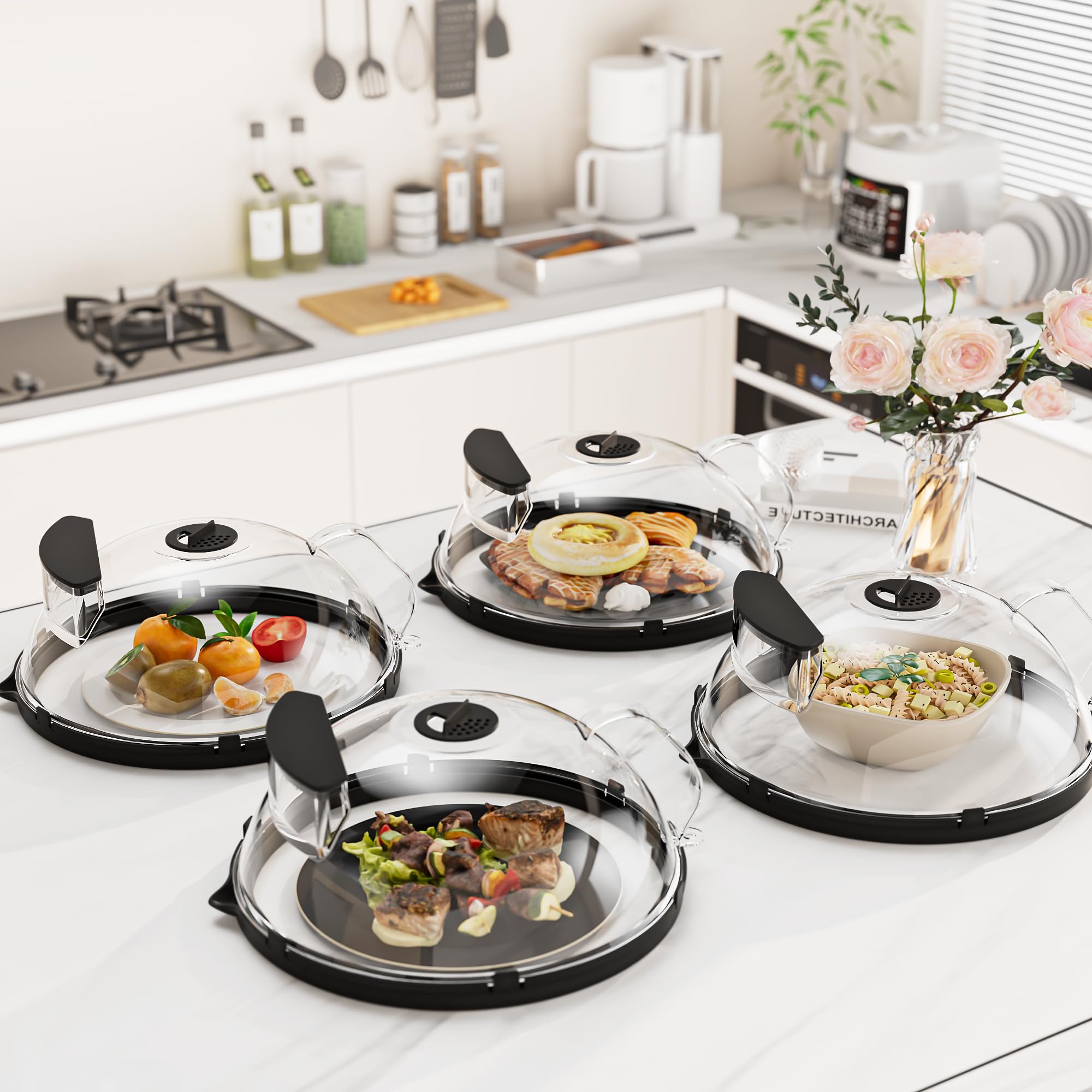 TOFWOF microwave-safe lid for wide temperature range and safety